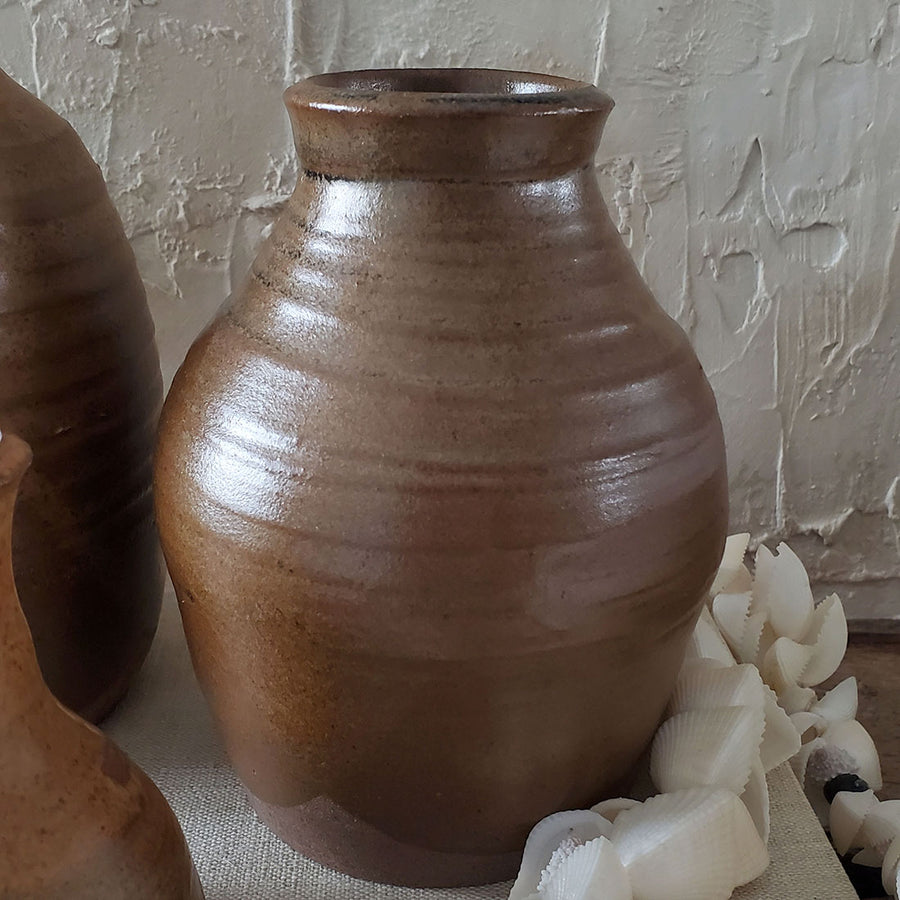 Vintage Trio Pottery Vases | 12