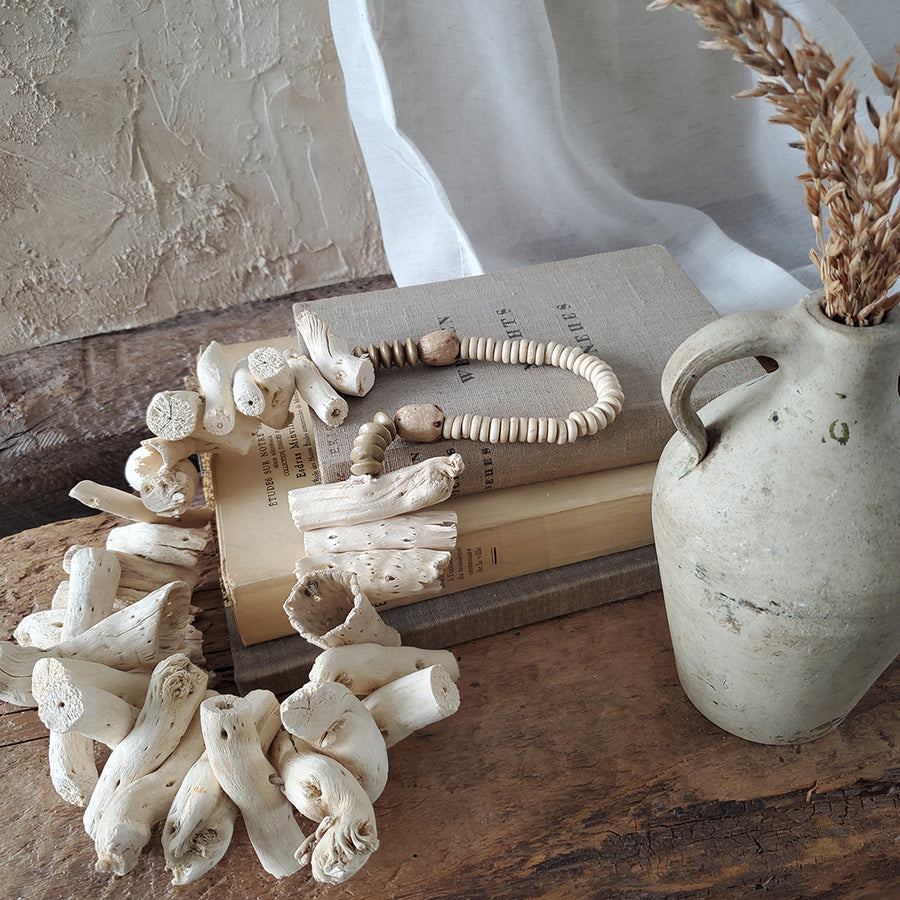 Drift Wood Beaded Garland