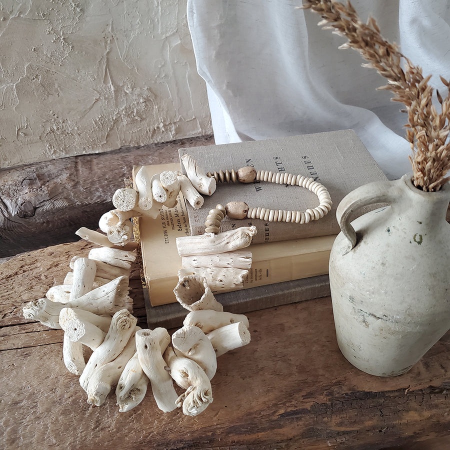 Drift Wood Beaded Garland