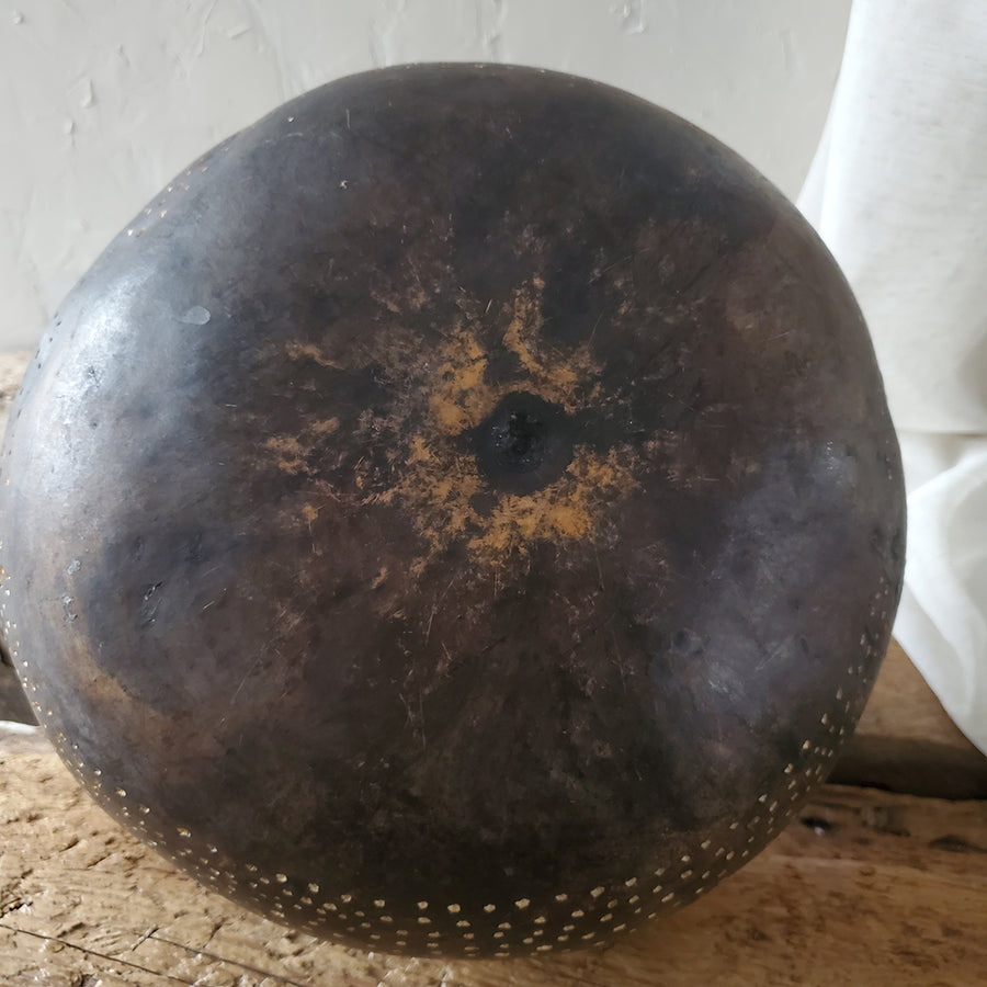 African Calabash Carved Gourd