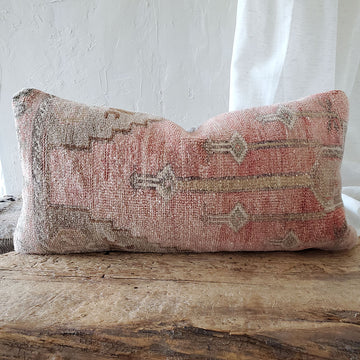 Turkish Rug Log Pillow Cover