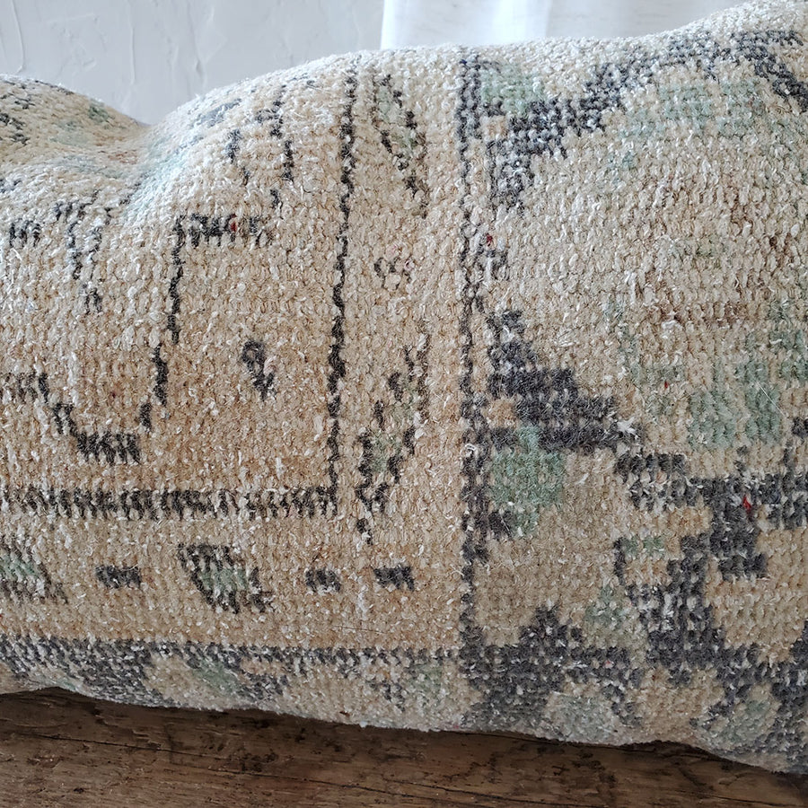 Turkish Rug Log Pillow Cover